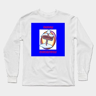 Merry Christmas with the North Pole Long Sleeve T-Shirt